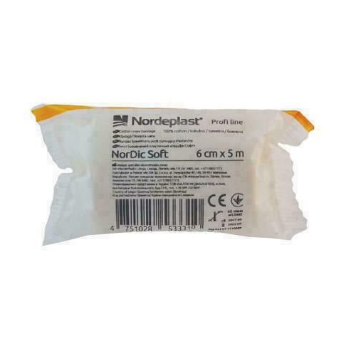Бинт Нордік Софт бавовняний еластичний 6 см*5 м в місті Запоріжжя : ціни, характеристика. - фото №1 Бинт Нордік Софт бавовняний еластичний 6 см*5 м в місті Запоріжжя : ціни, характеристика.