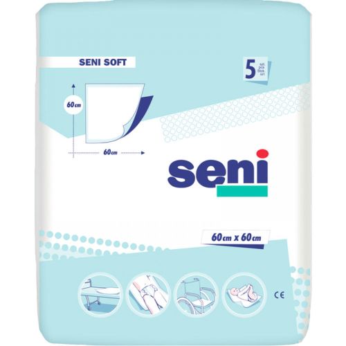 Пелюшки универсальні Seni Soft 60х60 №5 ADD - фото №1 Пелюшки универсальні Seni Soft 60х60 №5 ADD