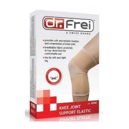 Бандаж Dr. Frei на колінний суглоб еластичний 6040 (р.L) в аптеці - фото №1 Бандаж Dr. Frei на колінний суглоб еластичний 6040 (р.L) в аптеці