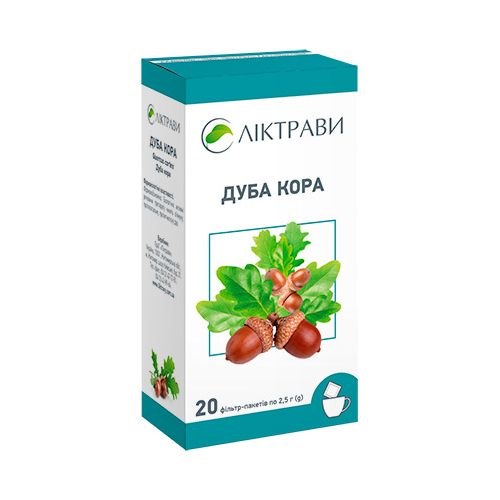 Дуба кора фільтр-пакет №20 недорого - фото №1 Дуба кора фільтр-пакет №20 недорого