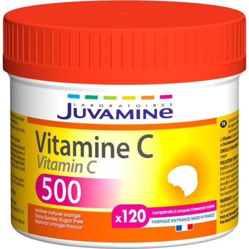 Juvamine (Жувамін) Вітамін С 500 жувальні таблетки №120 в місті Одеса : ціни, характеристика. - фото №1 Juvamine (Жувамін) Вітамін С 500 жувальні таблетки №120 в місті Одеса : ціни, характеристика.