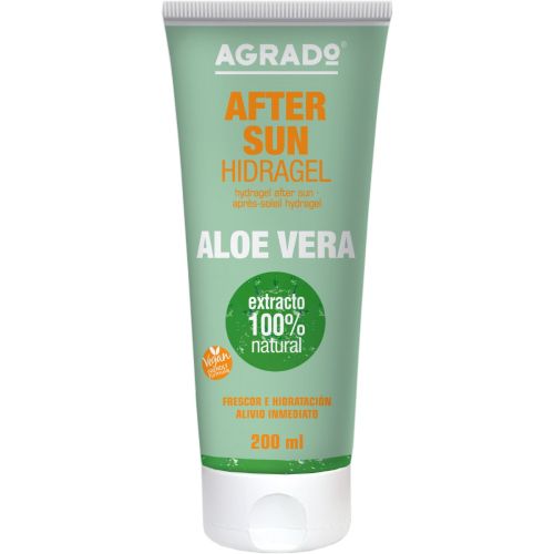 Гель Agrado (Аградо) после загара Алоэ, 200 мл ADD - фото №1 Гель Agrado (Аградо) после загара Алоэ, 200 мл ADD