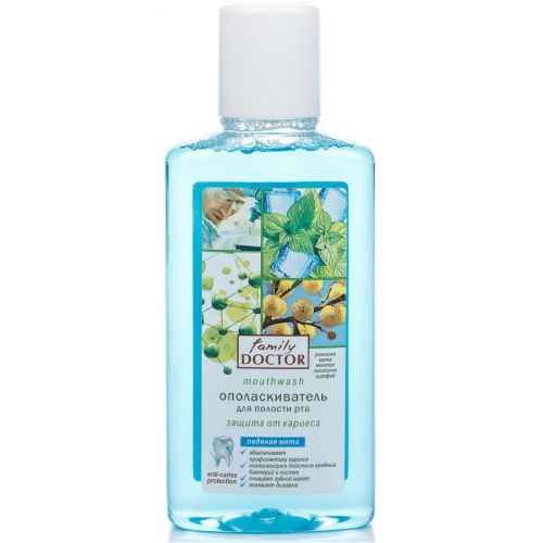 Ополаскиватель для полости рта Family Doctor Ледяная мята 360 мл в городе Одесса : цены, характеристики. - фото №1 Ополаскиватель для полости рта Family Doctor Ледяная мята 360 мл в городе Одесса : цены, характеристики.