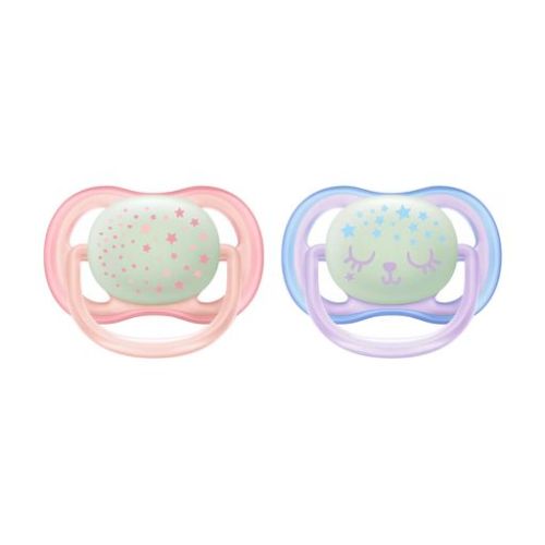 Пустушка Avent UltraAir дівчинка від 0 до 6 міс. 2 шт фото - фото №1 Пустушка Avent UltraAir дівчинка від 0 до 6 міс. 2 шт фото