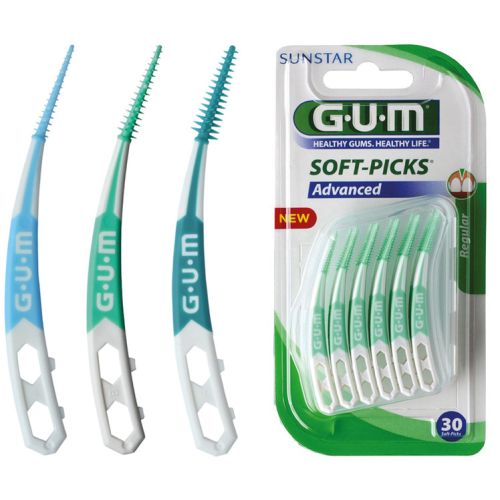 Набір міжзубних щіток GUM SoftPicks Advanced, 30 шт. в блістері в місті Одеса : ціни, характеристика. - фото №1 Набір міжзубних щіток GUM SoftPicks Advanced, 30 шт. в блістері в місті Одеса : ціни, характеристика.
