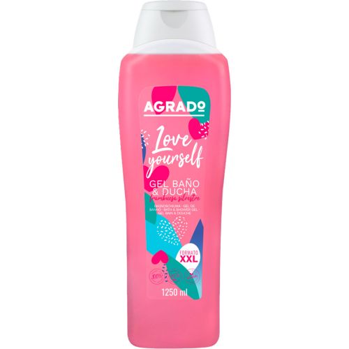 Гель для ванны и душа Agrado (Аградо) Love Yourself, 1250 мл цена - фото №1 Гель для ванны и душа Agrado (Аградо) Love Yourself, 1250 мл цена