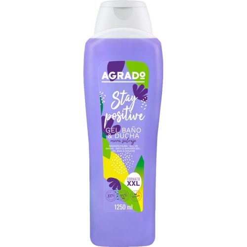 Гель для ванны и душа Agrado (Аградо) Stay Positive, 1250 мл цена - фото №1 Гель для ванны и душа Agrado (Аградо) Stay Positive, 1250 мл цена