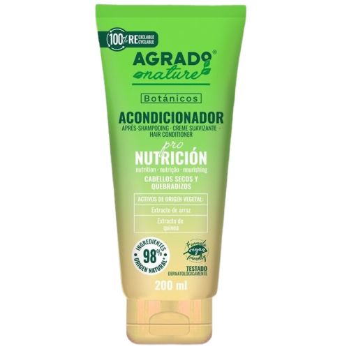 Кондиционер Agrado (Аградо) для волос Ботаническое Питание туба 200 мл фото - фото №1 Кондиционер Agrado (Аградо) для волос Ботаническое Питание туба 200 мл фото