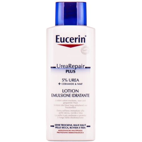 Лосьон Eucerin (Юцерин) UreaRepair PLUS 5% увлажняющий для тела для сухой кожи 250 мл в Украине - фото №1 Лосьон Eucerin (Юцерин) UreaRepair PLUS 5% увлажняющий для тела для сухой кожи 250 мл в Украине