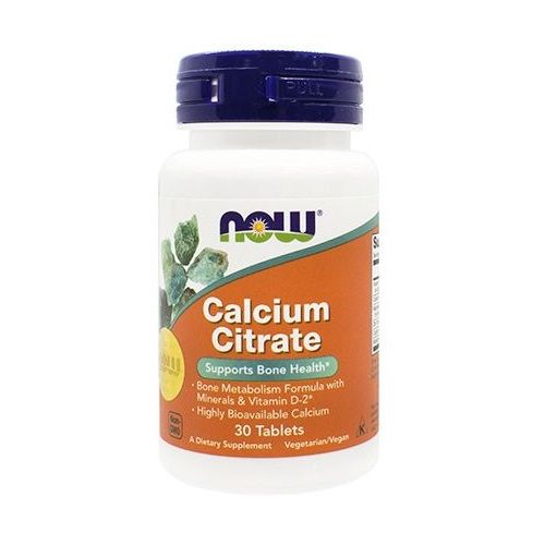 Now (Нау) Foods Calcium Citrate таблетки №30 ADD - фото №1 Now (Нау) Foods Calcium Citrate таблетки №30 ADD