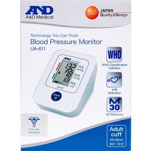 Тонометр AnD автоматический (UA-611) недорого - фото №1 Тонометр AnD автоматический (UA-611) недорого
