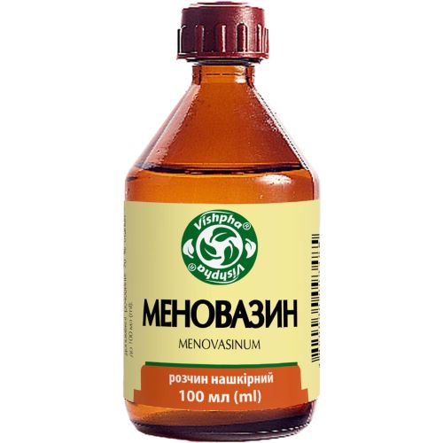 Меновазин-Вішфа розчин спиртовий 100 мл в місті Одеса : ціни, характеристика. - фото №1 Меновазин-Вішфа розчин спиртовий 100 мл в місті Одеса : ціни, характеристика.