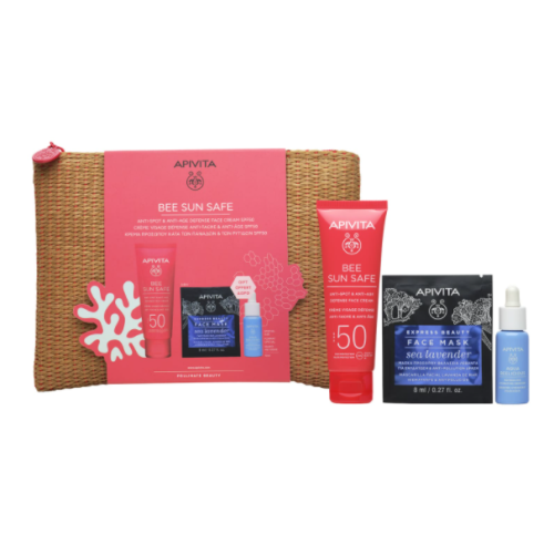 Набір Apivita (Апівіта) Bee Sun Safe захист із сонцезахисним кремом проти пігментних плям SPF50 фото - фото №1 Набір Apivita (Апівіта) Bee Sun Safe захист із сонцезахисним кремом проти пігментних плям SPF50 фото