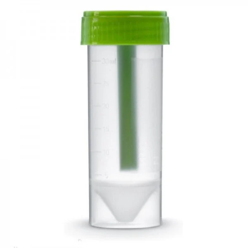 Ємкість для забору калу Ecohealth стерильна 30 мл №1 замовити - фото №1 Ємкість для забору калу Ecohealth стерильна 30 мл №1 замовити