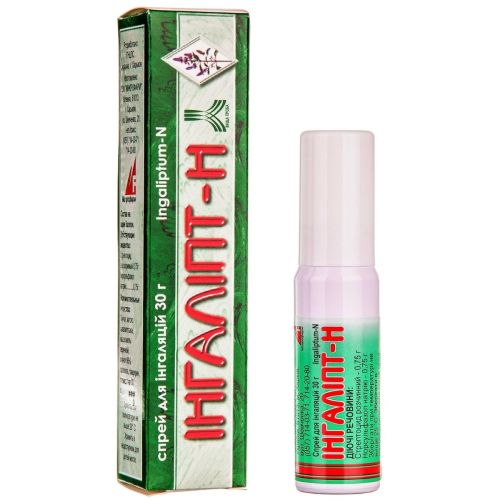 Ингалипт-Н спрей 30 г недорого - фото №1 Ингалипт-Н спрей 30 г недорого