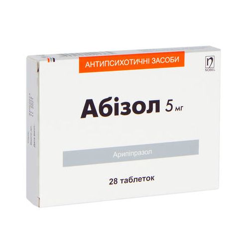 Абізол 5 мг таблетки №28 в місті Одеса : ціни, характеристика. - фото №1 Абізол 5 мг таблетки №28 в місті Одеса : ціни, характеристика.