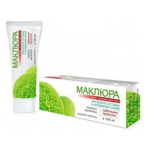 Крем-бальзам Маклюра для тела (Сабельник + прополис) 100 мл в городе Львов : цены, характеристики. - фото №1 Крем-бальзам Маклюра для тела (Сабельник + прополис) 100 мл в городе Львов : цены, характеристики.