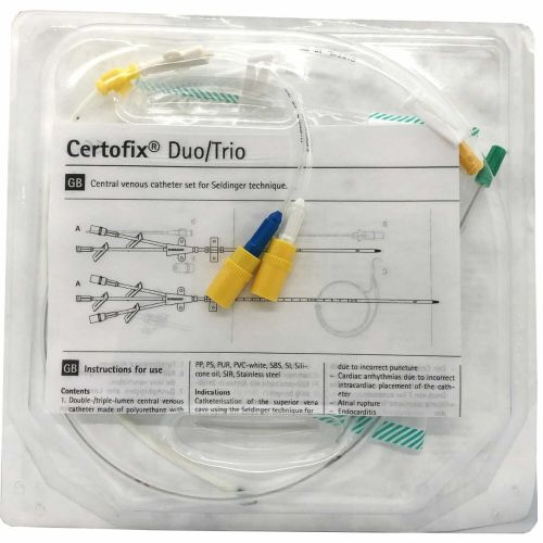 Набор B. Braun Certofix Trio 720 для катетеризации центральной вены в Украине - фото №1 Набор B. Braun Certofix Trio 720 для катетеризации центральной вены в Украине