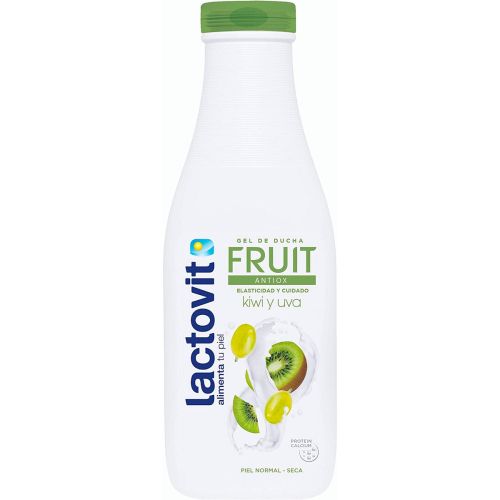 Гель для душа Lactovit (Лактовит) Fruit Antiox Киви и виноград, 600 мл ADD - фото №1 Гель для душа Lactovit (Лактовит) Fruit Antiox Киви и виноград, 600 мл ADD