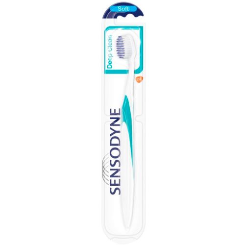 Зубная щетка Sensodyne Глубокое очищение мягкая ADD - фото №1 Зубная щетка Sensodyne Глубокое очищение мягкая ADD