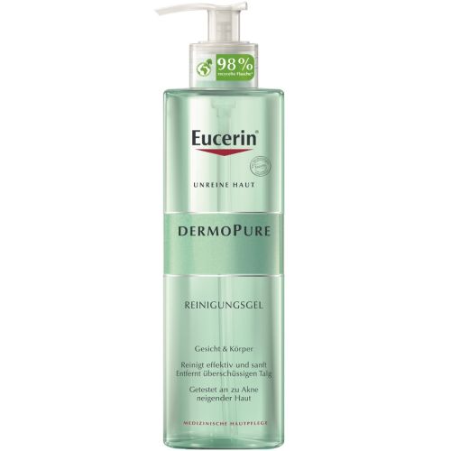 Гель для умывания Eucerin (Юцерин) DermoPure очищающий для проблемной кожи, 400 мл ADD - фото №1 Гель для умывания Eucerin (Юцерин) DermoPure очищающий для проблемной кожи, 400 мл ADD