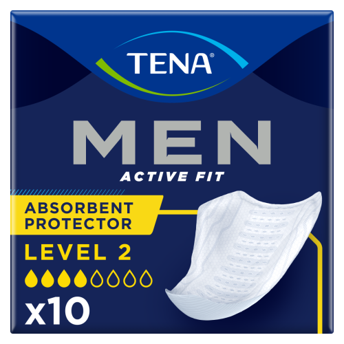 Прокладки урологические мужские Tena for Men Level 2 №10 ADD - фото №1 Прокладки урологические мужские Tena for Men Level 2 №10 ADD