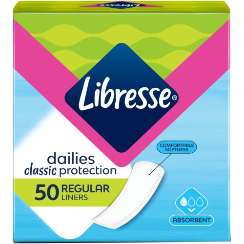 Прокладки Libresse Classic Pantyliners ежедневные, 50 шт. купить - фото №1 Прокладки Libresse Classic Pantyliners ежедневные, 50 шт. купить