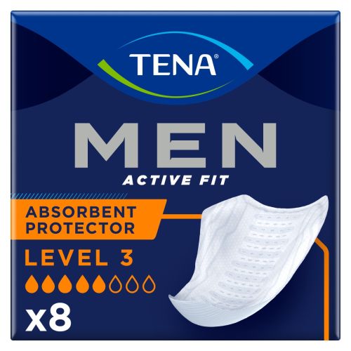 Прокладки урологические мужские Tena for Men-3 №8 купить - фото №1 Прокладки урологические мужские Tena for Men-3 №8 купить