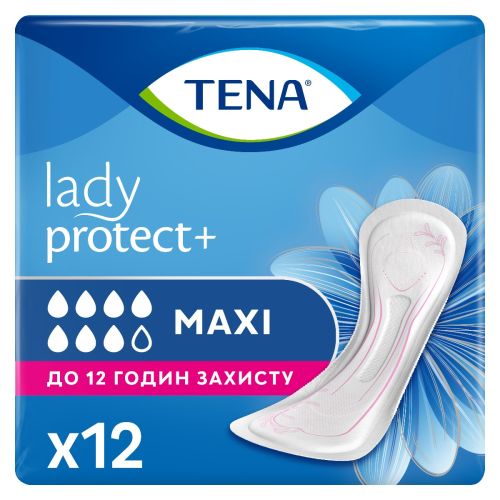Прокладки урологічні жіночі Tena Lady Maxi №12 ADD - фото №1 Прокладки урологічні жіночі Tena Lady Maxi №12 ADD