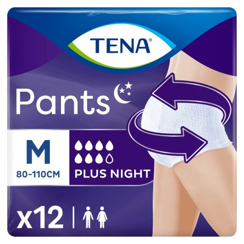 Підгузники для дорослих Tena Pants Plus Night Medium №12 купити - фото №1 Підгузники для дорослих Tena Pants Plus Night Medium №12 купити