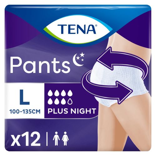 Подгузники для взрослых Tena Pants Plus Night Large №12 цена - фото №1 Подгузники для взрослых Tena Pants Plus Night Large №12 цена