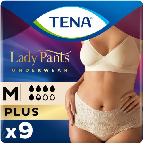 Труси урологічні жіночі Tena (Тена) Lady Pants Plus M №9 Creme в інтернет-аптеці - фото №1 Труси урологічні жіночі Tena (Тена) Lady Pants Plus M №9 Creme в інтернет-аптеці