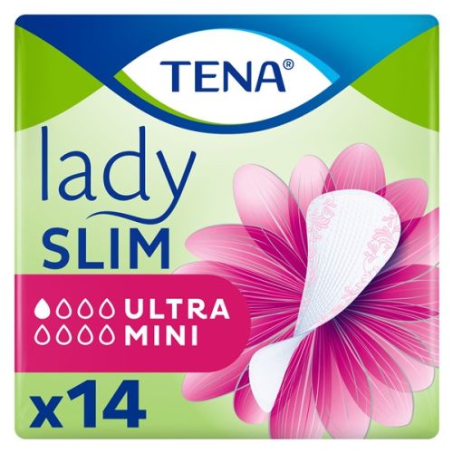 Прокладки Tena урологические женские Lady Slim Ultra Mini №14 ADD - фото №1 Прокладки Tena урологические женские Lady Slim Ultra Mini №14 ADD