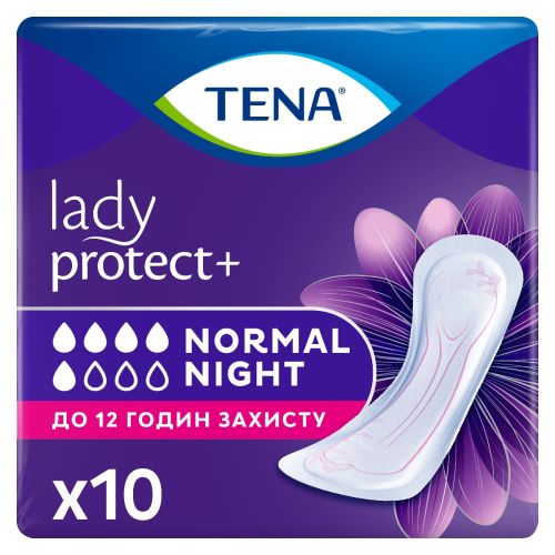Прокладки урологические Tena (Тена) Lady Normal Night №10 фото - фото №1 Прокладки урологические Tena (Тена) Lady Normal Night №10 фото