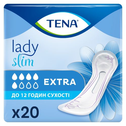 Прокладки урологічні Tena Lady Slim Extra InstaDry №20 в Дніпрі : ціни, характеристика. - фото №1 Прокладки урологічні Tena Lady Slim Extra InstaDry №20 в Дніпрі : ціни, характеристика.