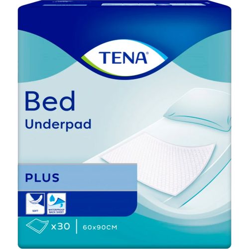 Пелюшки для немовлят TENA Bed Plus 60х90 см №30 замовити - фото №1 Пелюшки для немовлят TENA Bed Plus 60х90 см №30 замовити