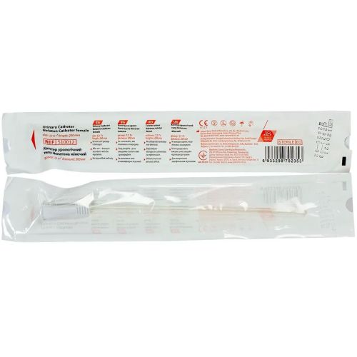 Катетер урологічний Нелатона жіночий №12JS ціна - фото №1 Катетер урологічний Нелатона жіночий №12JS ціна