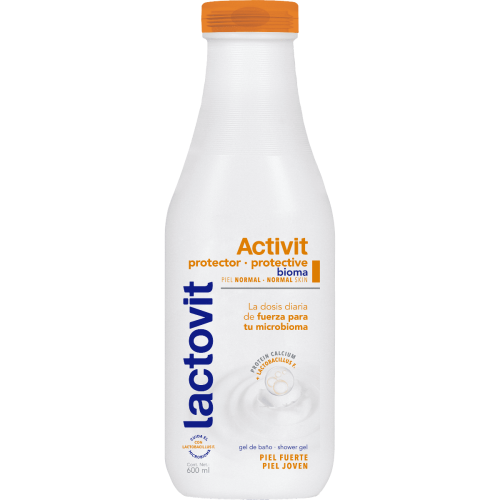 Гель для душа Lactovit (Лактовит) Activit с протеинами, 600 мл ADD - фото №1 Гель для душа Lactovit (Лактовит) Activit с протеинами, 600 мл ADD