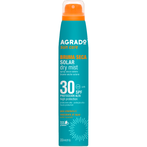Спрей Agrado (Аградо) сонцезахисний SPF30, 200 мл в інтернет-аптеці - фото №1 Спрей Agrado (Аградо) сонцезахисний SPF30, 200 мл в інтернет-аптеці