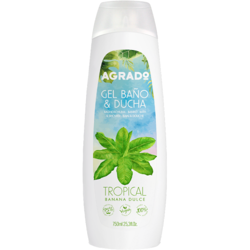 Гель для душа Agrado (Аградо) Тропический, 750 мл в Украине - фото №1 Гель для душа Agrado (Аградо) Тропический, 750 мл в Украине