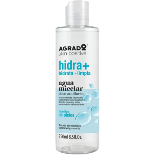 Мицеллярная вода Agrado (Аградо) для снятия макияжа, 250 мл в аптеке - фото №1 Мицеллярная вода Agrado (Аградо) для снятия макияжа, 250 мл в аптеке