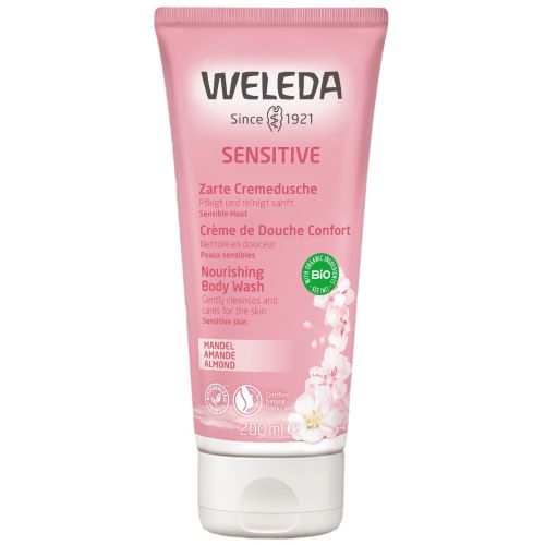 Крем-гель Weleda (Веледа) Миндальный деликатный для душа 200 мл в Украине - фото №1 Крем-гель Weleda (Веледа) Миндальный деликатный для душа 200 мл в Украине