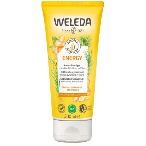 Гель для душа Weleda (Веледа) Арома Энерджи 200 мл ADD - фото №1 Гель для душа Weleda (Веледа) Арома Энерджи 200 мл ADD