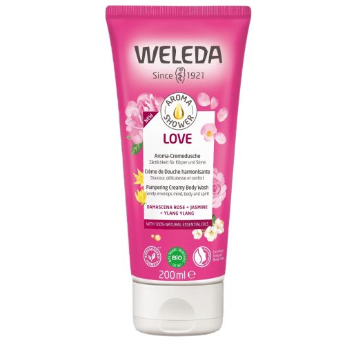 Гель для душа Weleda (Веледа) Арома Любовь 200 мл недорого - фото №1 Гель для душа Weleda (Веледа) Арома Любовь 200 мл недорого