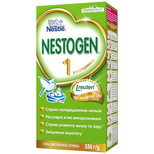 Суміш молочна Nestle Nestogen-1 (від народження) 350 г замовити - фото №1 Суміш молочна Nestle Nestogen-1 (від народження) 350 г замовити