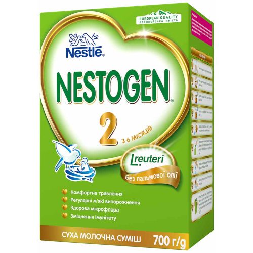 Суміш молочна Nestle Nestogen-2 (з 6 місяців) 700 г в аптеці - фото №1 Суміш молочна Nestle Nestogen-2 (з 6 місяців) 700 г в аптеці