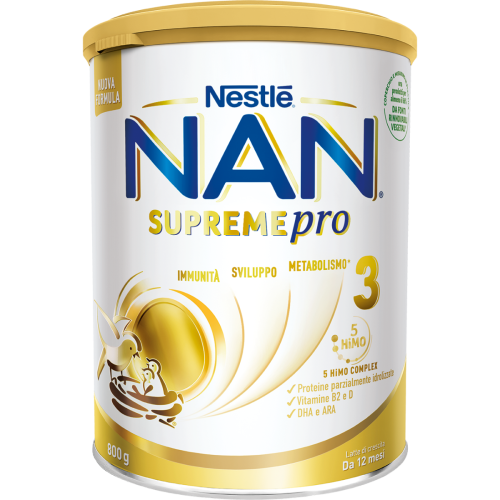 Суміш молочна Nestle NAN SupremePro 3, від 12 місяців, 800 г фото - фото №1 Суміш молочна Nestle NAN SupremePro 3, від 12 місяців, 800 г фото