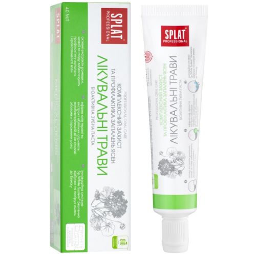 Зубна паста Splat Professional Лікувальні трави 40 мл в місті Одеса : ціни, характеристика. - фото №1 Зубна паста Splat Professional Лікувальні трави 40 мл в місті Одеса : ціни, характеристика.