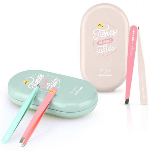 Набор Beter (Бетер) пинцетов для бровей Mr. Wonderful, в ассортименте в интернет-аптеке - фото №1 Набор Beter (Бетер) пинцетов для бровей Mr. Wonderful, в ассортименте в интернет-аптеке