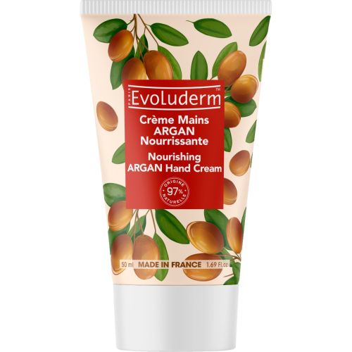 Крем Evoluderm (Эволюдерм) для рук питательный с аргановым маслом 50 мл в аптеке - фото №1 Крем Evoluderm (Эволюдерм) для рук питательный с аргановым маслом 50 мл в аптеке